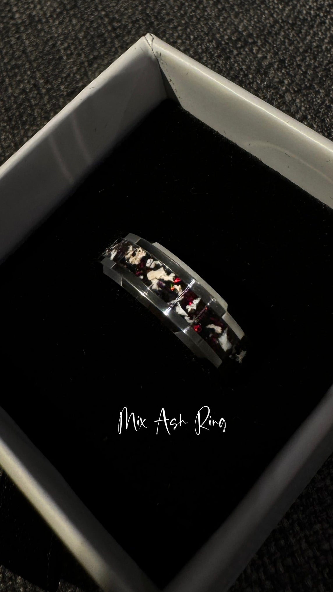 Visible Material (Keepsake ring add-on)