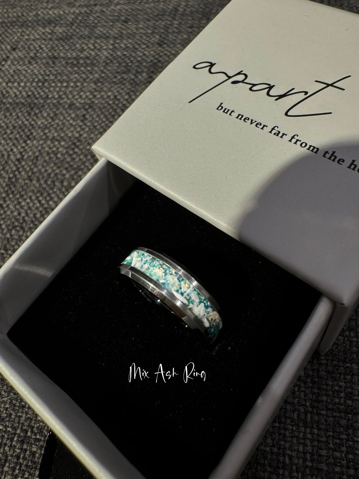 Visible Material (Keepsake ring add-on)