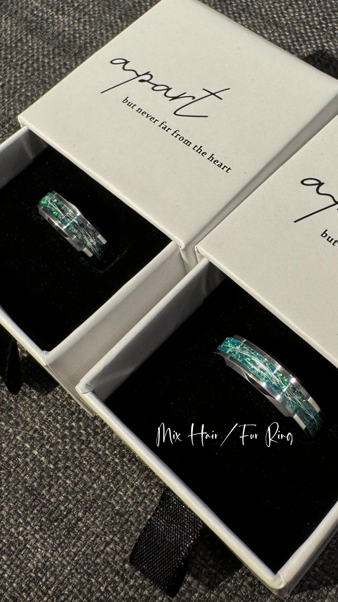 Visible Material (Keepsake ring add-on)